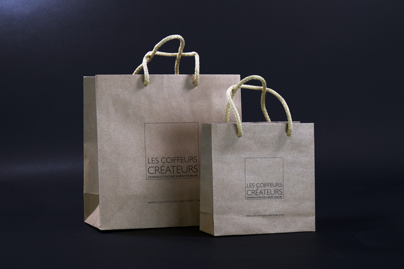 Sacs papier kraft luxe
